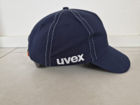 nova zaščitna kapa Uvex U-Cap Sport / ščitnik 7 cm / modra / 60-63 cm