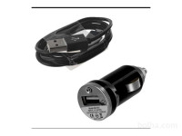 AVTO POLNILEC + USB KABEL ZA SAMSUNG tablice in telefone