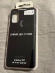 Zelo ugodno! Smart led ovitek za Samsung Galaxy S20 - črn