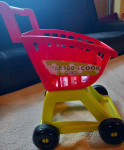 igrača voziček za v trgovino