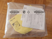 Originalne vrečke (12 kom.) in filter za sesalec Vorwerk TIGER 250,251