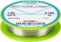 100g 1.0mm Felder Löttechnik ISO-Core "Clear"