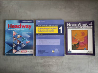 Učbeniki New Headway Intermediate,Cambridge English 1,North Star 4