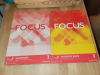 Focus 3  učbenik in delovni zvezek za angleščino