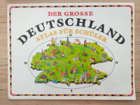 PRODAM DER GROSSE DEUTSCHLAND ATLAS FÜR SCHÜLER ZEMLJEVID