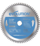 EVOLUTION Žagin list, 185mm, 68 zob, za tanko jeklo