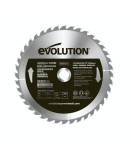 EVOLUTION Žagin list, 255mm, 40 zob, za les