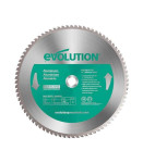 EVOLUTION Žagin list, 355mm, 80 zob, TCT, za aluminij