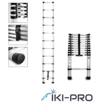 Teleskopska lestev 3,8m