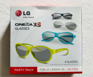 3D očala LG CINEMA GLASSES