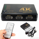 5-Port HDMI 1080p ali 4K 3D preklopnik Switcher Selector
