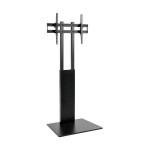 650615 TV stojalo na tleh za 37"–75" do 40 kg, nastavljiva višina, črn