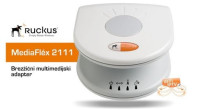 Ruckus Wireless MediaFlex 2811 oddajnik + 2x MediaFlex 2111 sprejemnik