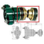 Aquadrive fleksibilna osovina veza CV10 - 6070025