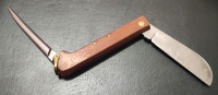 Čolnarski nož - lesen ročaj