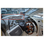 Cranchi mediteran 43 Instruments Panel Metallic Grey - 33356094