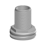 Trudesign Truhull 1 inčni plastični izlaz bijela - 90423
