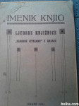 1924 IMENIK KNJIG LJUDSKE KNJIŽNICE NAR.. ČITALNICE V KRANJU