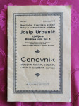 CENOVNIK (cenik)