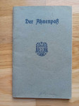 Der Ahnenpaß - rodbinski list za slovensko družino, 1943