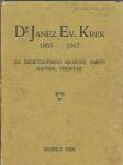 Dr Janez Ev. Krek : 1865-1917 /napisal Trentar