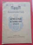 Izvestje za šolsko leto 1938/39 Državne mešane meščanske šole,Tržič