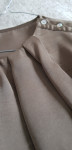 Elegantna satenasta bež bluza "Stile Benetton"