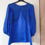 TED BAKER  SVILENA MODRA BLUZA XS