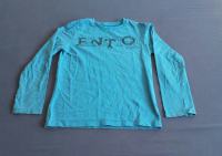 O. 176/ Modra majica dolg rokav Benetton velikost 140 cm oz. 8-9 let