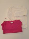 Dekliški pulover (št. 110) - roza