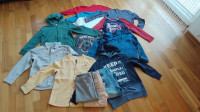 Dolge majice in dolge hlače za fanta, velikost 134 - 140