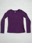 Majica dekliška H&M, vijolična, dolg rokav, št. 146/152 (10-12 let)