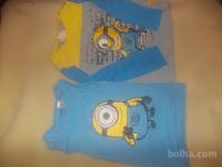 Majica MINIONI-komplet dveh majic vel.110