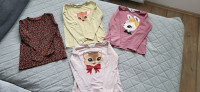 MAJICE DOLG ROKAV 122-128 H&M