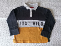 Polo majica z dolgimi rokavi, vel. 110