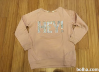 Roza pulover za 8let/10let oz 134cm/140cm