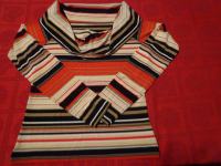 56-,DOLG ROKAV, NA  ČRTE BEŽ, OKER, ČRNO, RDEČE BARVE