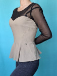 Čudovita peplum majica, XS / 34
