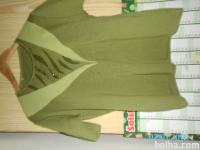 Komplet zelenih majic za jesen-zimo, vel. L-XL, novo