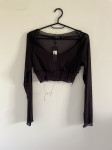 Prosojen crop top Nasty gal