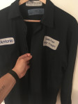 vintage red kap work shirt clerk employee large