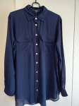 Nova temno modra bluza - tunika velikost 42 za simbolično ceno