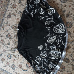 Žensko plesno krilo na ježke z bogato dekoracijo, št. 36