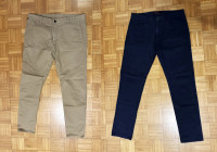 2x Moške hlače Zara (44 in 46)