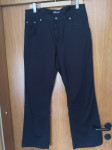 Moške črne hlače S Oliver velikost 52