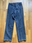 Moške dolge zimske hlače, modra barva, tople, Zara, velikost 31