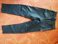Usnjene hlače - črne