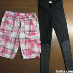 2 dekliške hlače. vel. 146