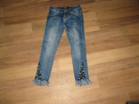 Dekliške jeans hlače, velikost 128 (8 let)