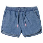 Otroške kratke hlače džins modra 104